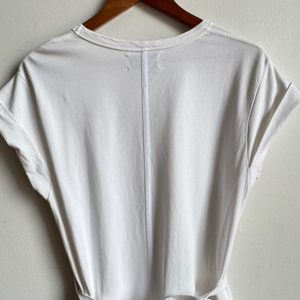 LA LIGNE Andie Midi Dress in White - Picture 4 of 8